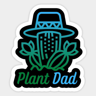 Plant Dad Sticker